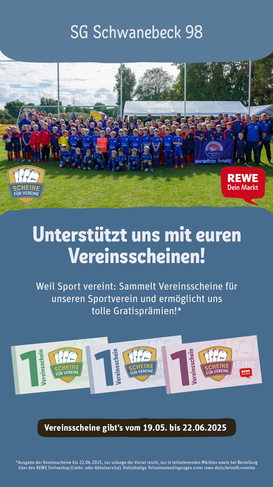 ScheineFuerVereine 2025 Aktionsstart Posting 9x16